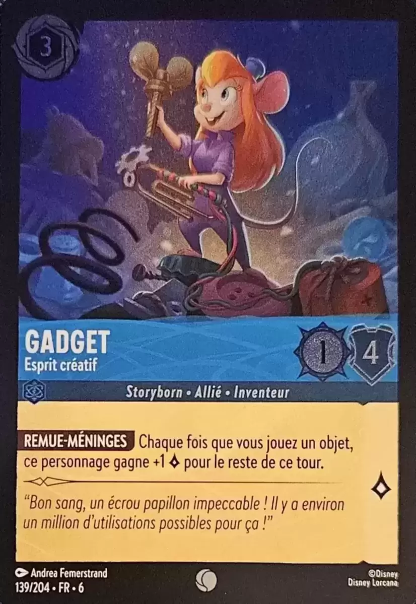 La Mer Azurite - Chapitre 6 - Gadget, Esprit créatif - Brillante