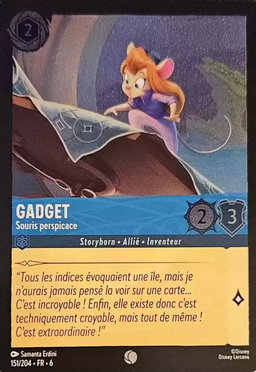 La Mer Azurite - Chapitre 6 - Gadget, Souris perspicace - Brillante