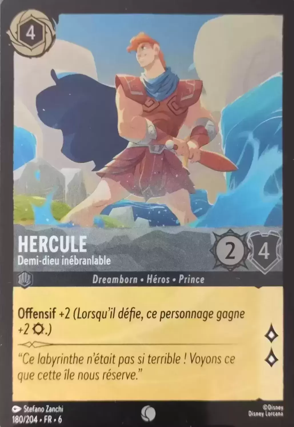 La Mer Azurite - Chapitre 6 - Hercule, Demi-dieu inébranlable - Brillante