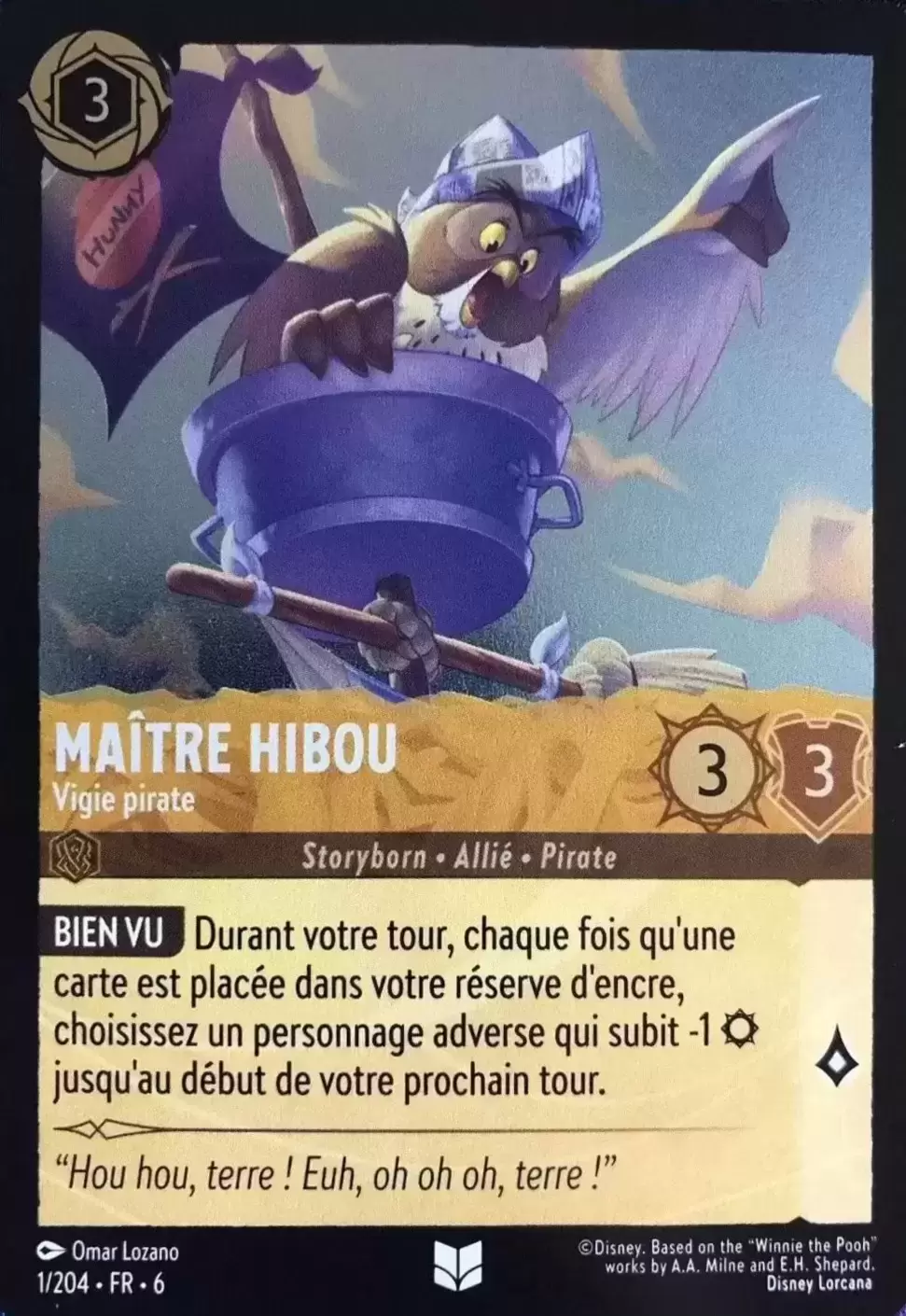 La Mer Azurite - Chapitre 6 - Maître Hibou, Vigie pirate - Brillante