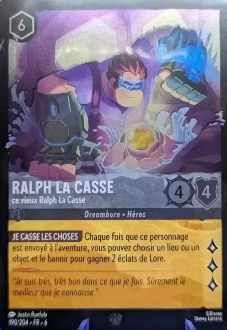 La Mer Azurite - Chapitre 6 - Ralph la casse, Ce vieux Ralph La Casse - Brillante