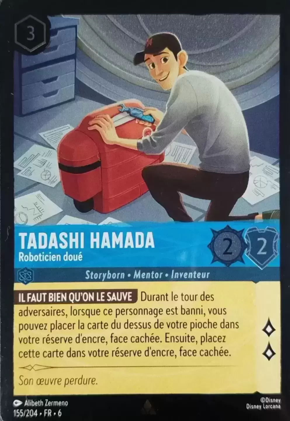 La Mer Azurite - Chapitre 6 - Tadashi Hamada, Roboticien doué - Brillante