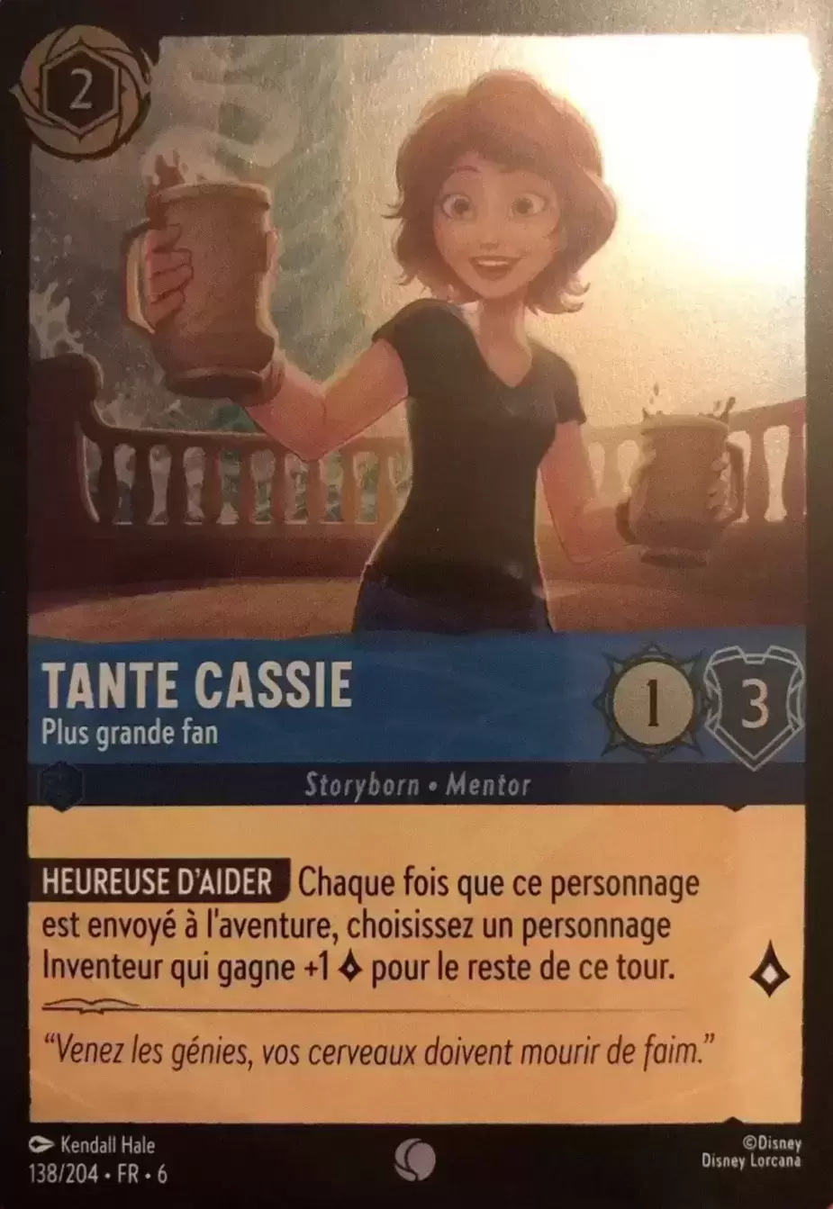 La Mer Azurite - Chapitre 6 - Tante Cassie, Plus grande fan - Brillante