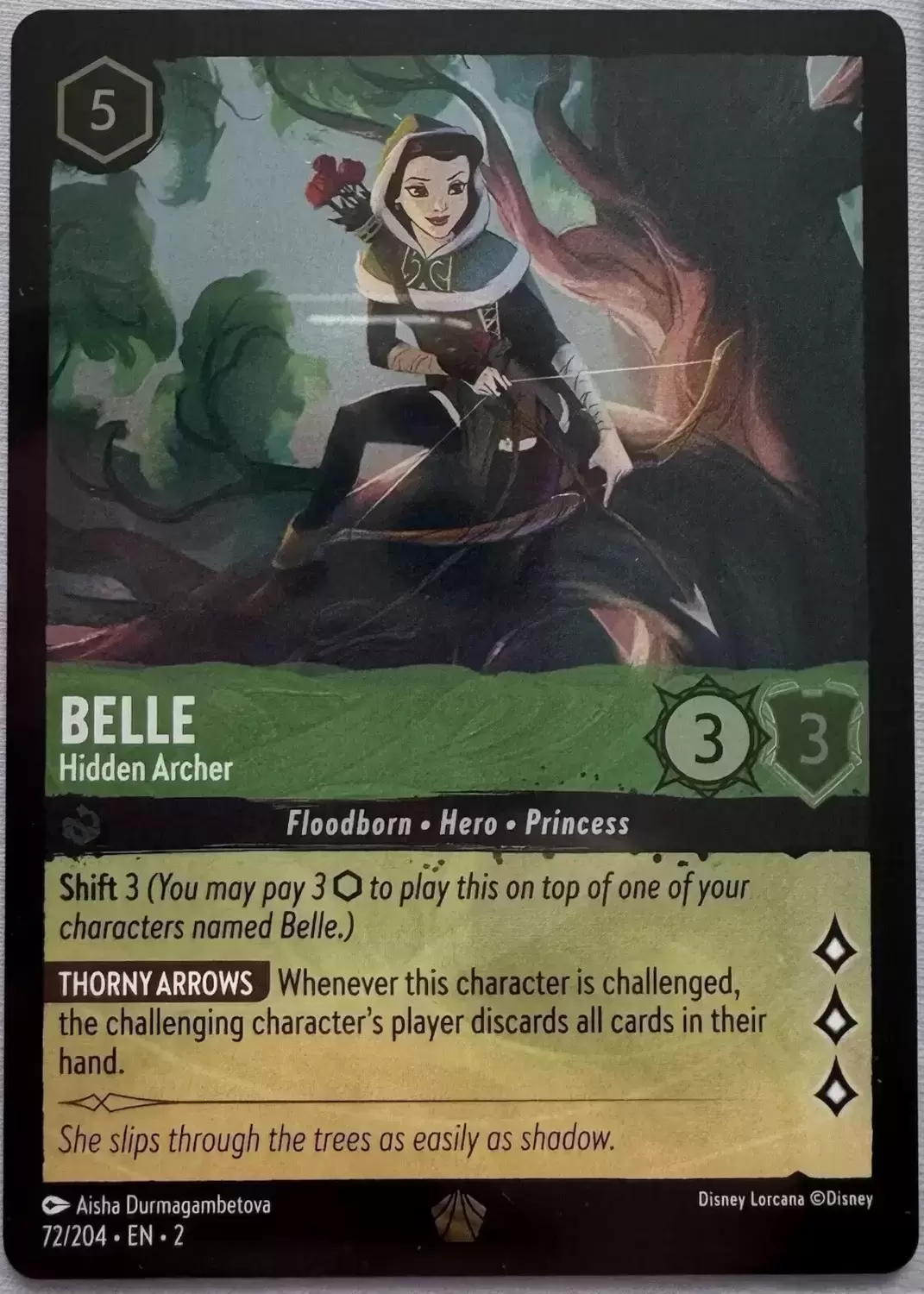 Rise of the Floodborn - Belle - Hidden Archer - Foil