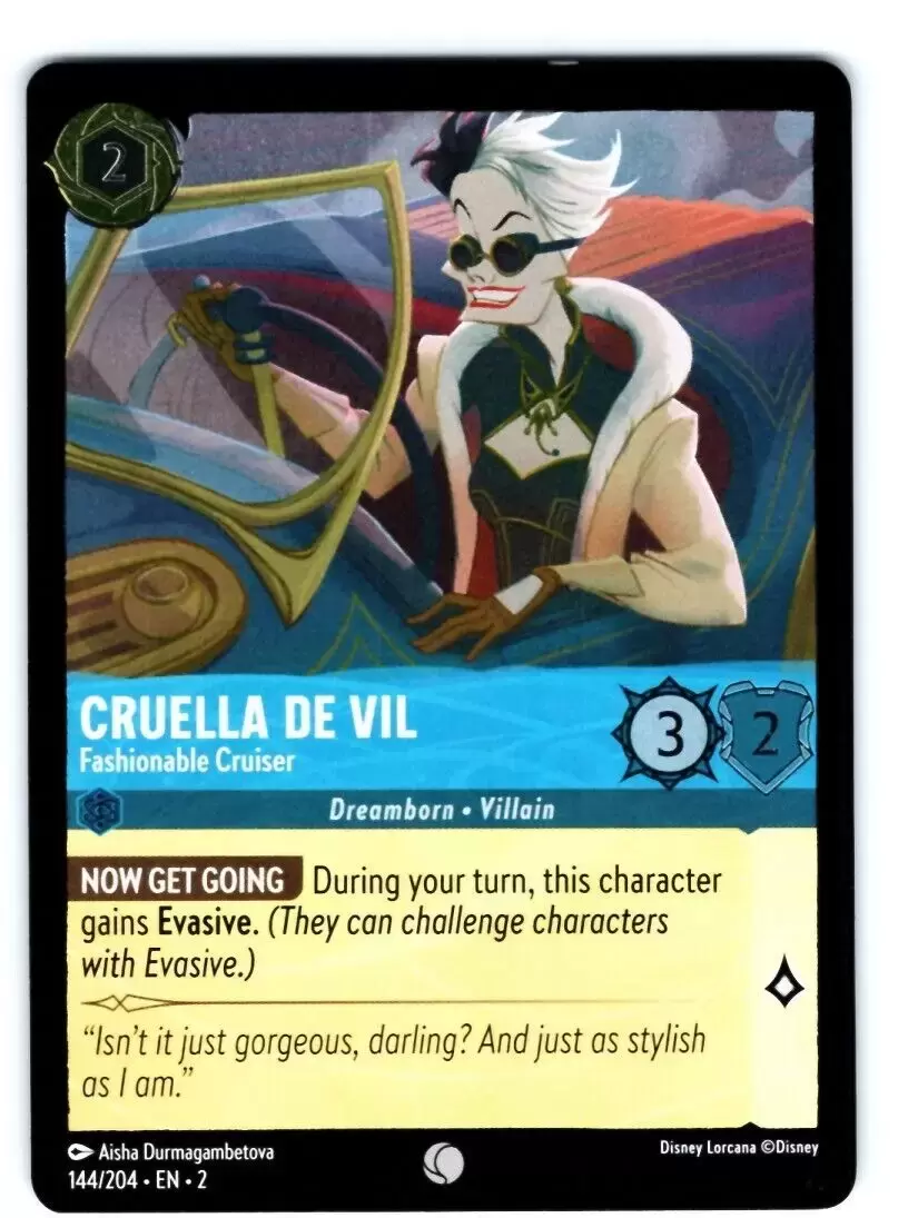 Rise of the Floodborn - Cruella De Vil - Fashionable Cruiser - Foil