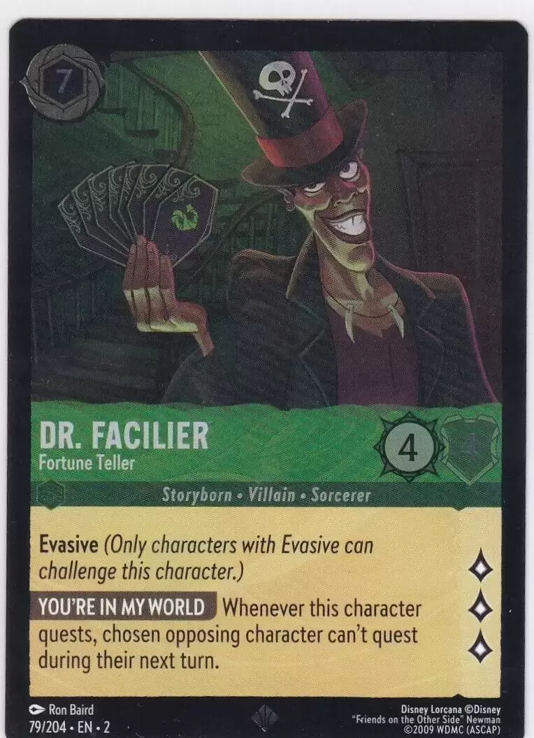 Rise of the Floodborn - Dr. Facilier - Fortune Teller - Foil