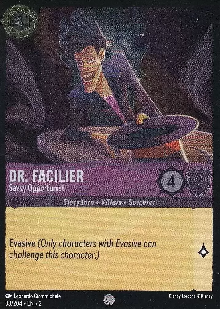 Rise of the Floodborn - Dr. Facilier - Savvy Opportunist - Foil