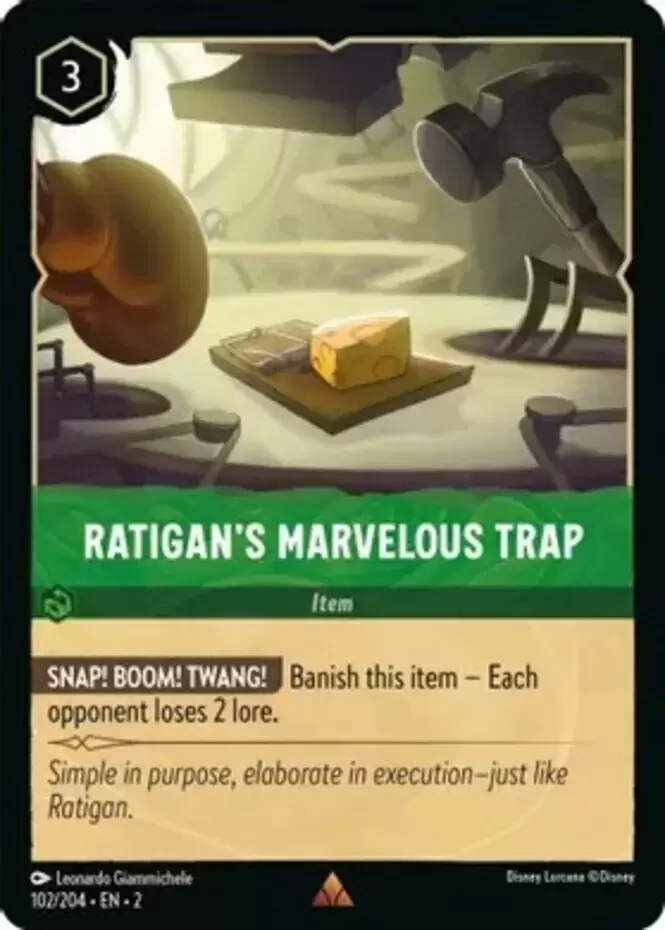 Rise of the Floodborn - Ratigan\'s Marvelous Trap - Foil
