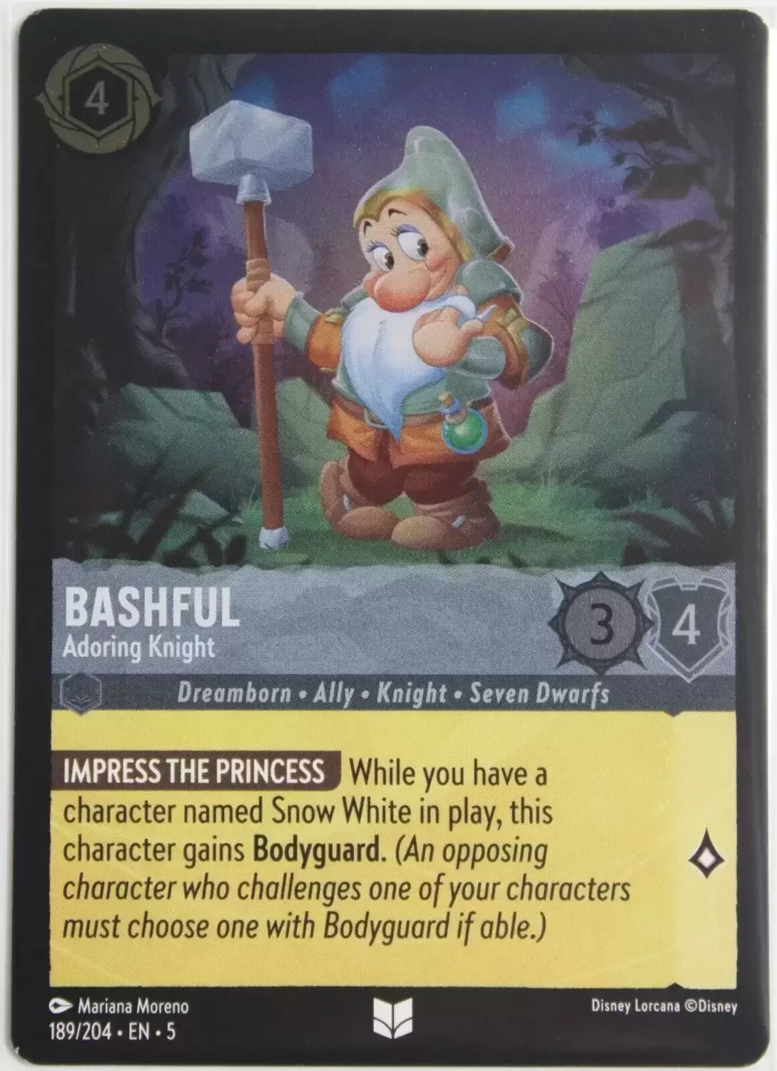 Shimmering Skies - Bashful - Adoring Knight - Foil
