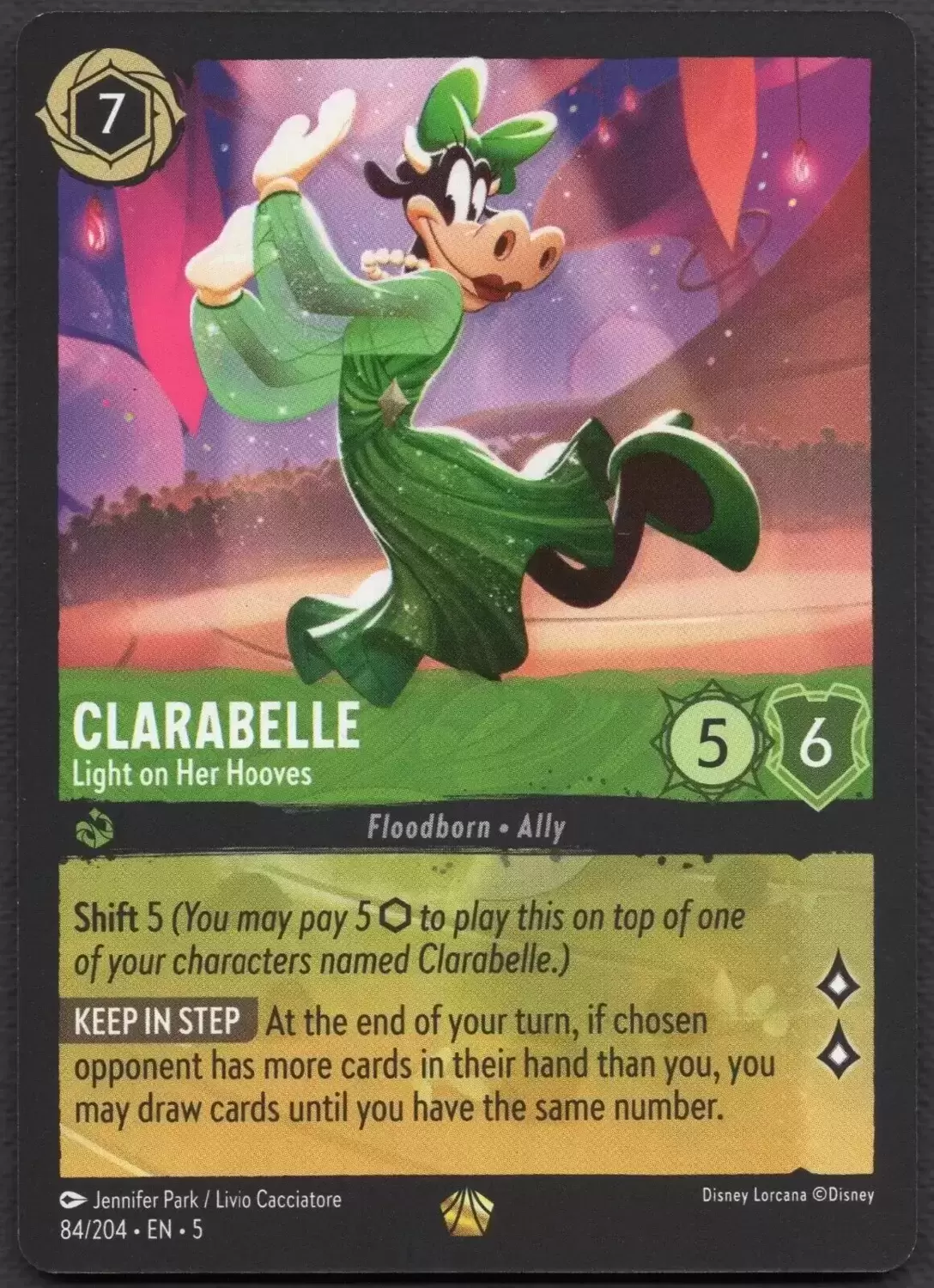 Shimmering Skies - Clarabelle - Light on Her Hooves - Foil