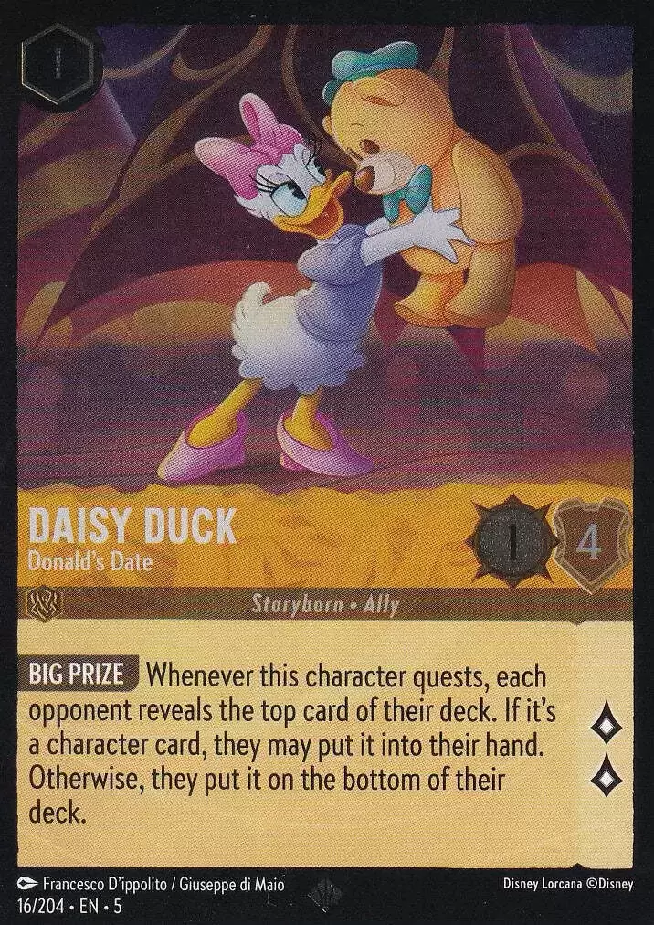 Shimmering Skies - Daisy Duck - Donald\'s Date - Foil