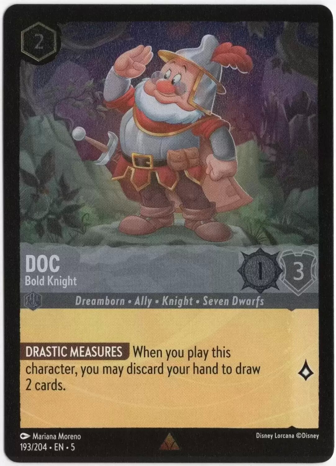 Shimmering Skies - Doc - Bold Knight - Foil