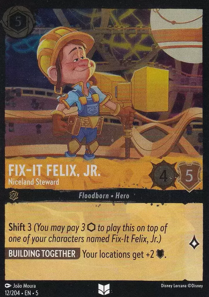 Shimmering Skies - Fix-It Felix, Jr. - Niceland Steward - Foil