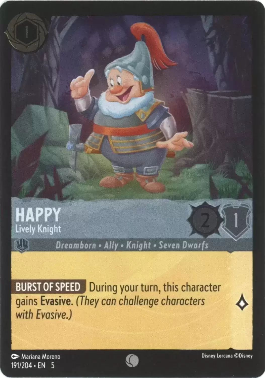 Shimmering Skies - Happy - Lively Knight - Foil
