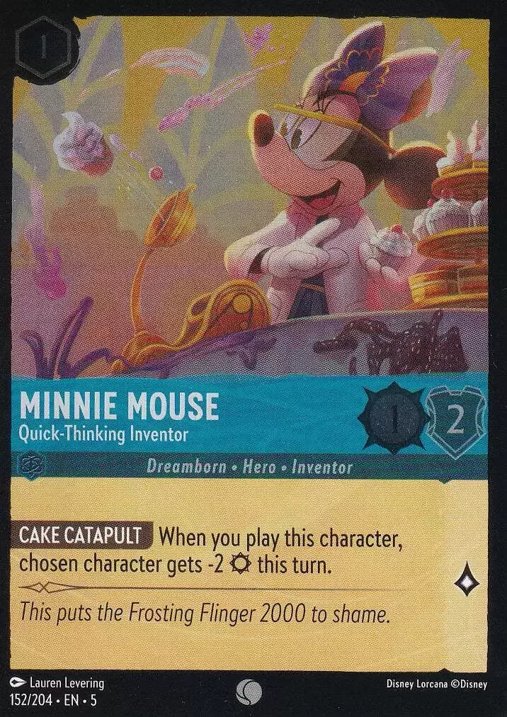 Shimmering Skies - Minnie Mouse - Quick-Thinking Inventor - Foil