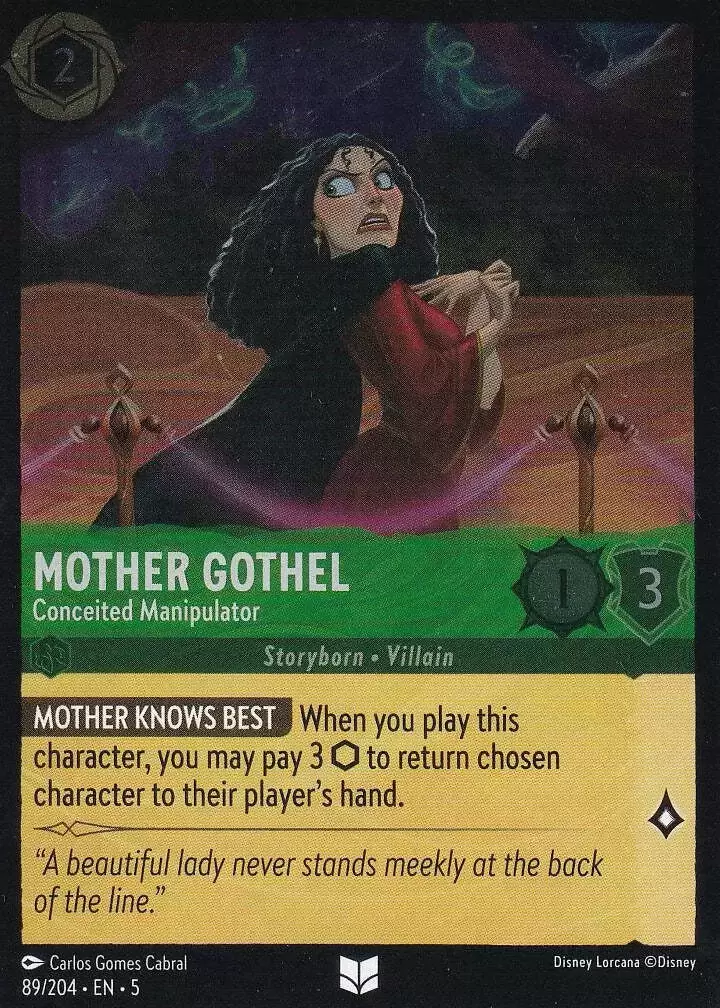 Shimmering Skies - Mother Gothel - Conceited Manipulator - Foil