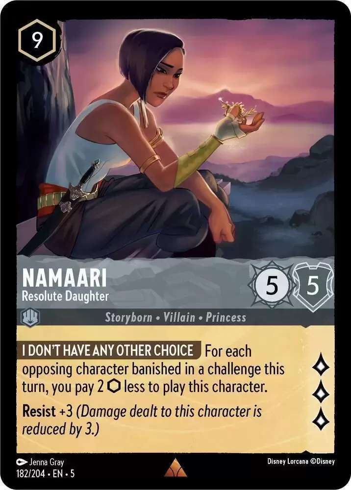 Shimmering Skies - Namaari - Resolute Daughter