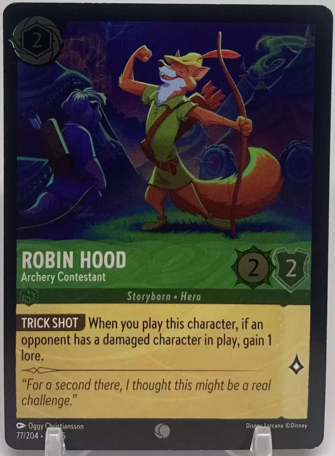 Shimmering Skies - Robin Hood - Archery Contestant - Foil
