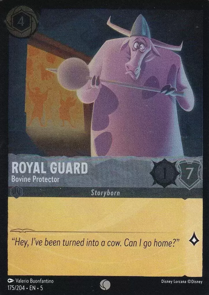 Shimmering Skies - Royal Guard - Bovine Protector - Foil