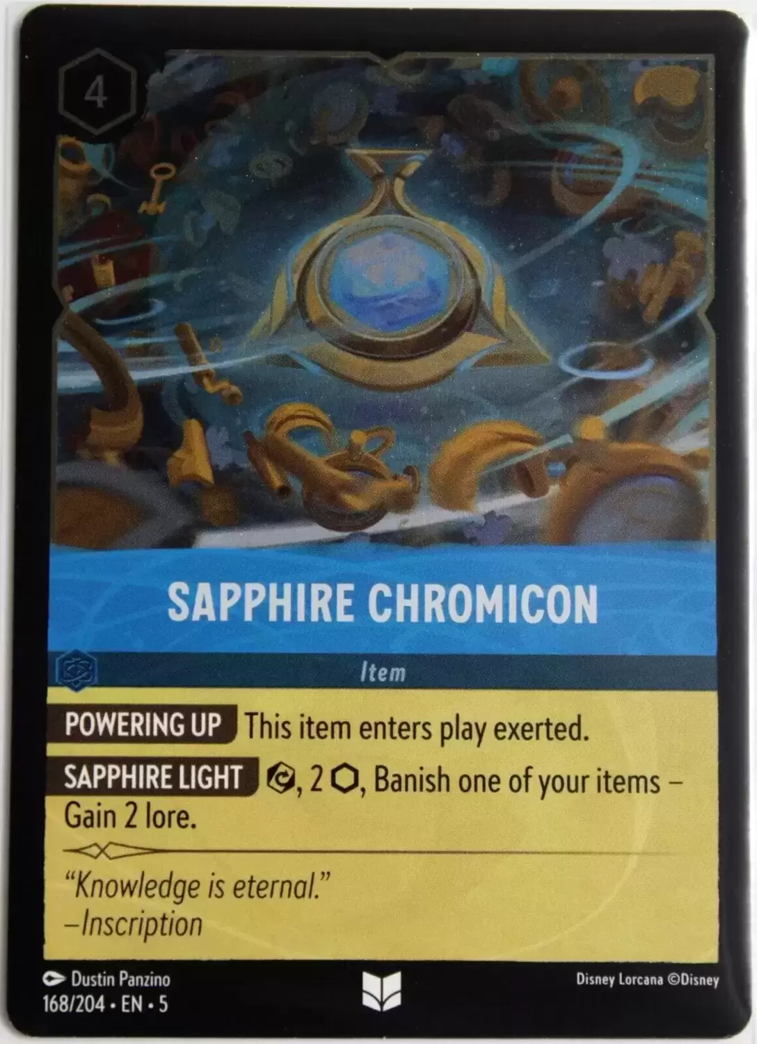Shimmering Skies - Sapphire Chromicon - Foil
