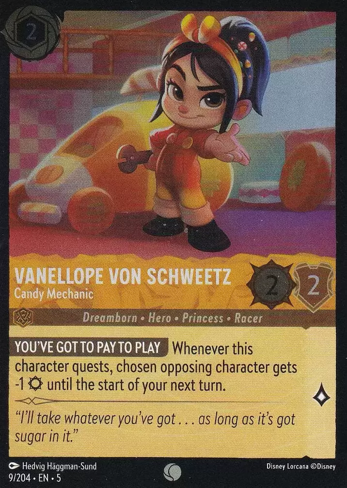 Shimmering Skies - Vanellope Von Schweetz - Candy Mechanic - Foil