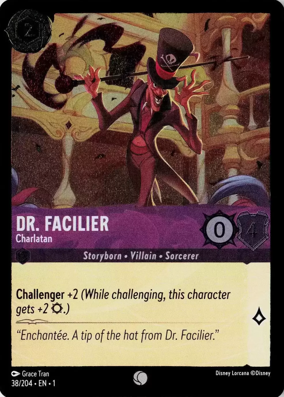 The First Chapter - Dr. Facilier - Charlatan - Foil