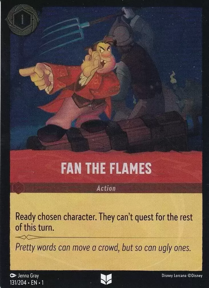 The First Chapter - Fan The Flames - Foil