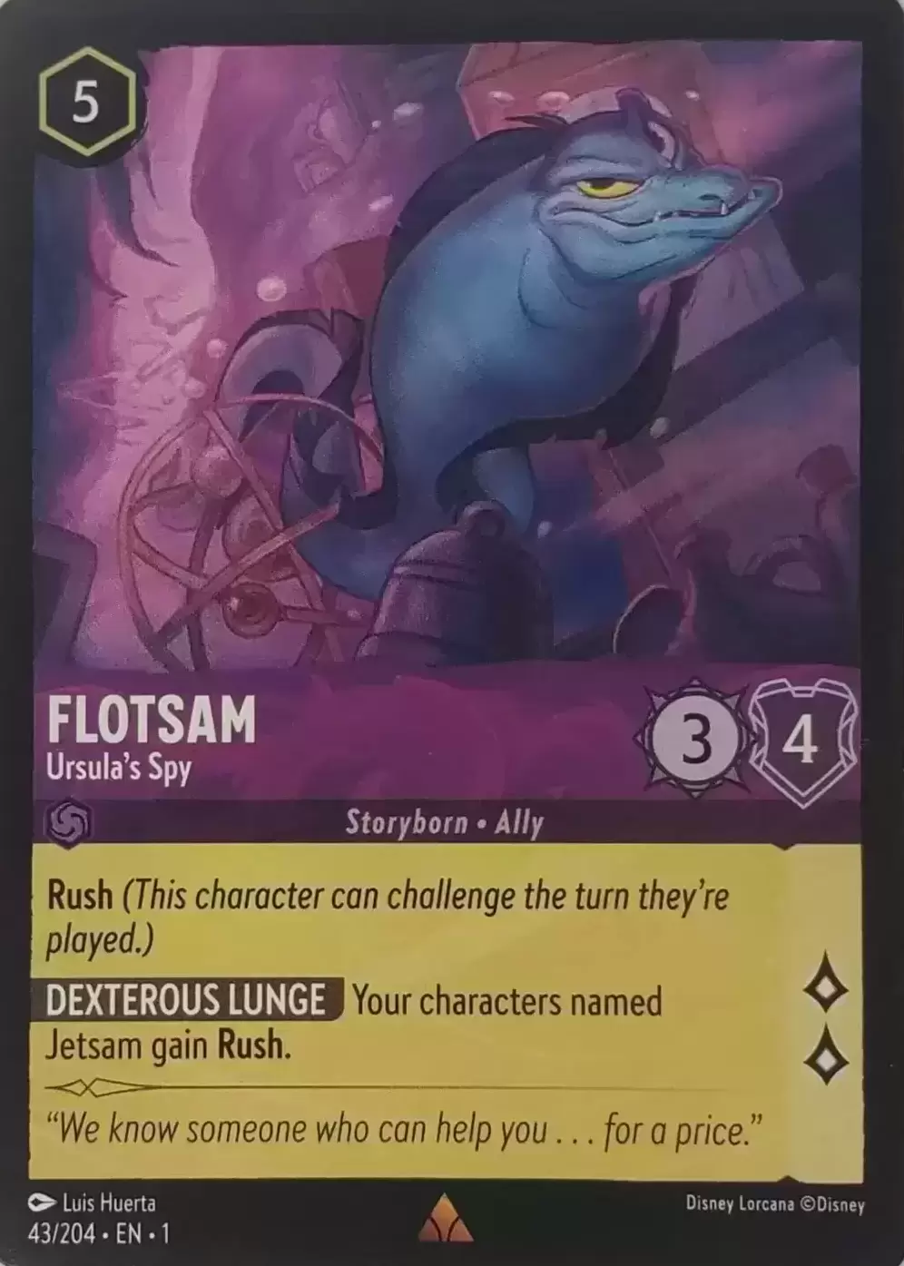 The First Chapter - Flotsam - Ursula\'s Spy - Foil