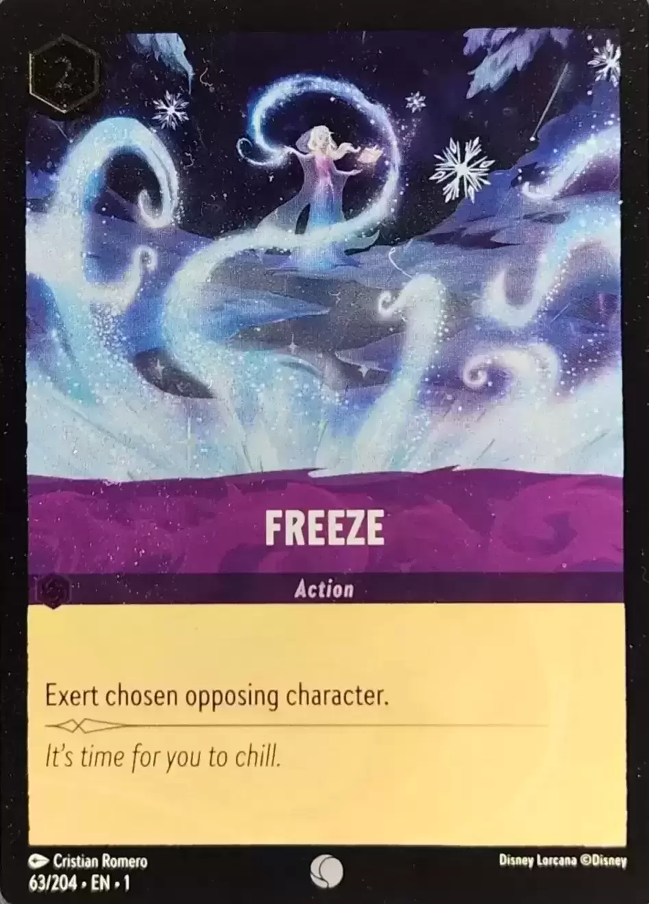 The First Chapter - Freeze - Foil