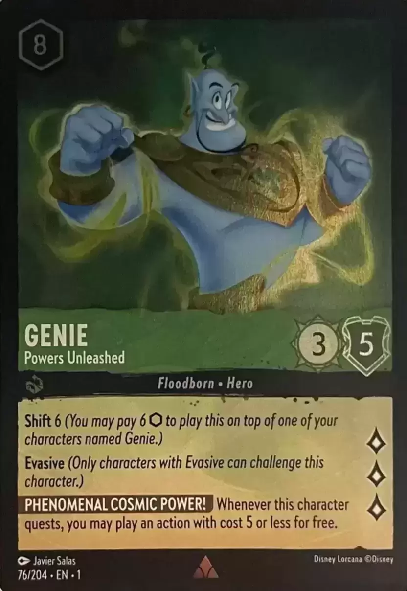 The First Chapter - Genie - Powers Unleashed - Foil