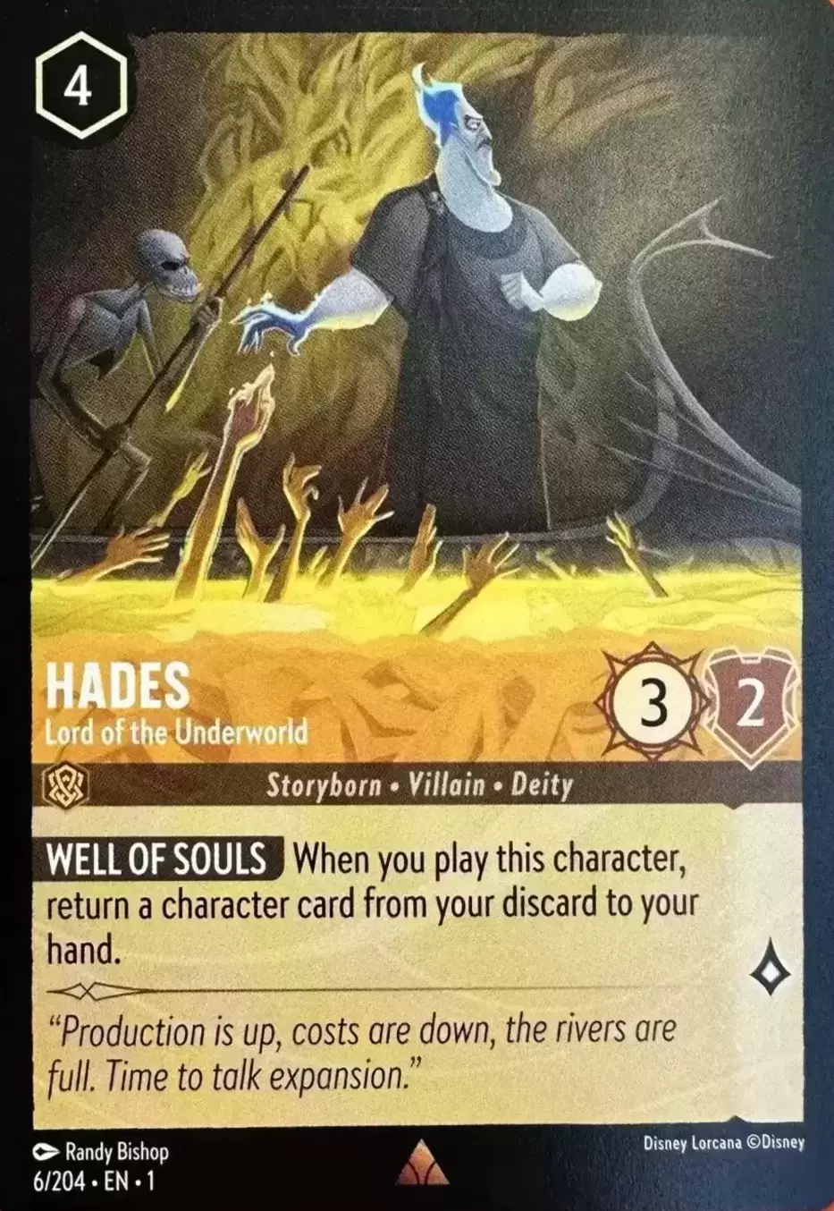 The First Chapter - Hades - Lord of the Underworld - Foil