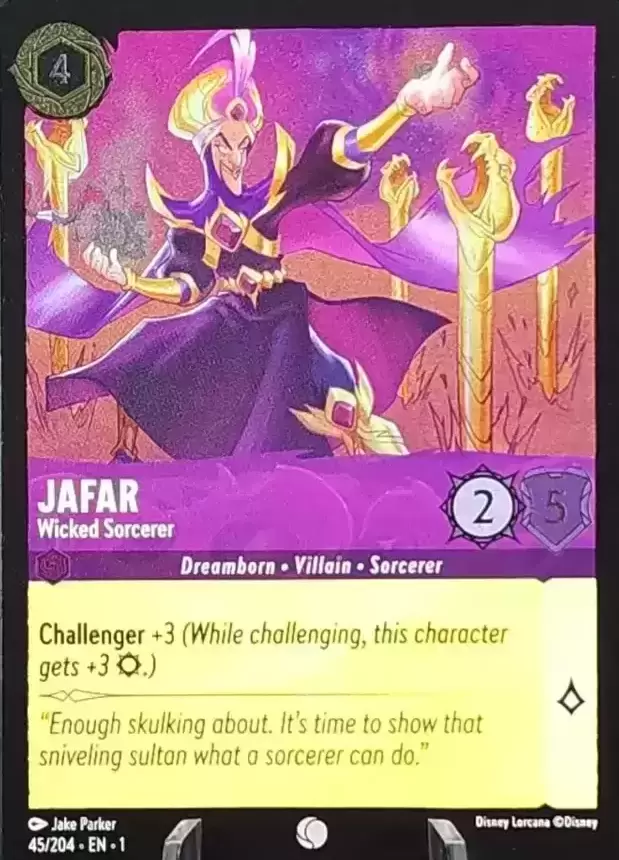 The First Chapter - Jafar - Wicked Sorcerer - Foil