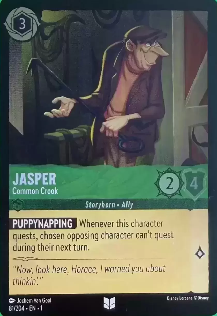 The First Chapter - Jasper - Common Crook - Foil
