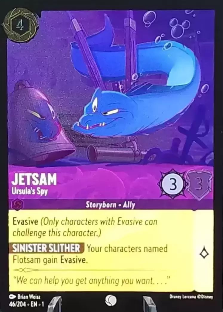 The First Chapter - Jetsam - Ursula\'s Spy - Foil