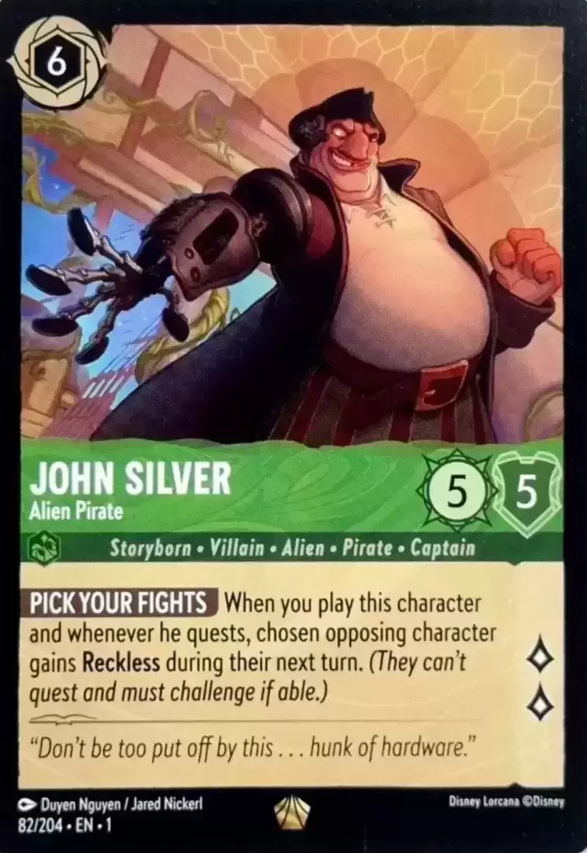 The First Chapter - John Silver - Alien Pirate - Foil