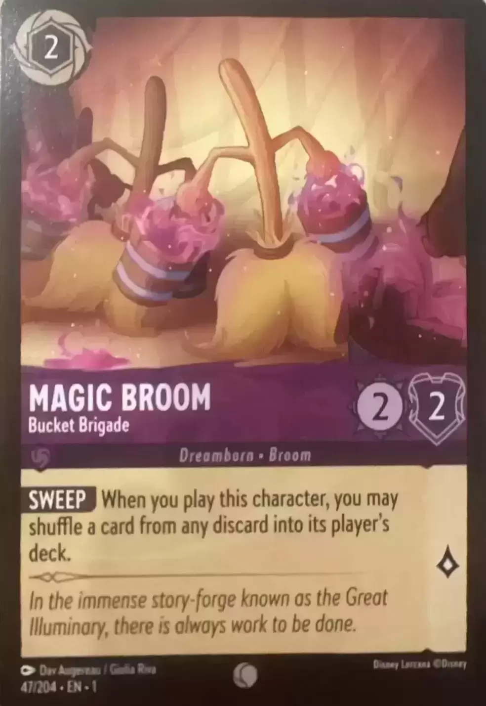 The First Chapter - Magic Broom - Bucket Brigade - Foil