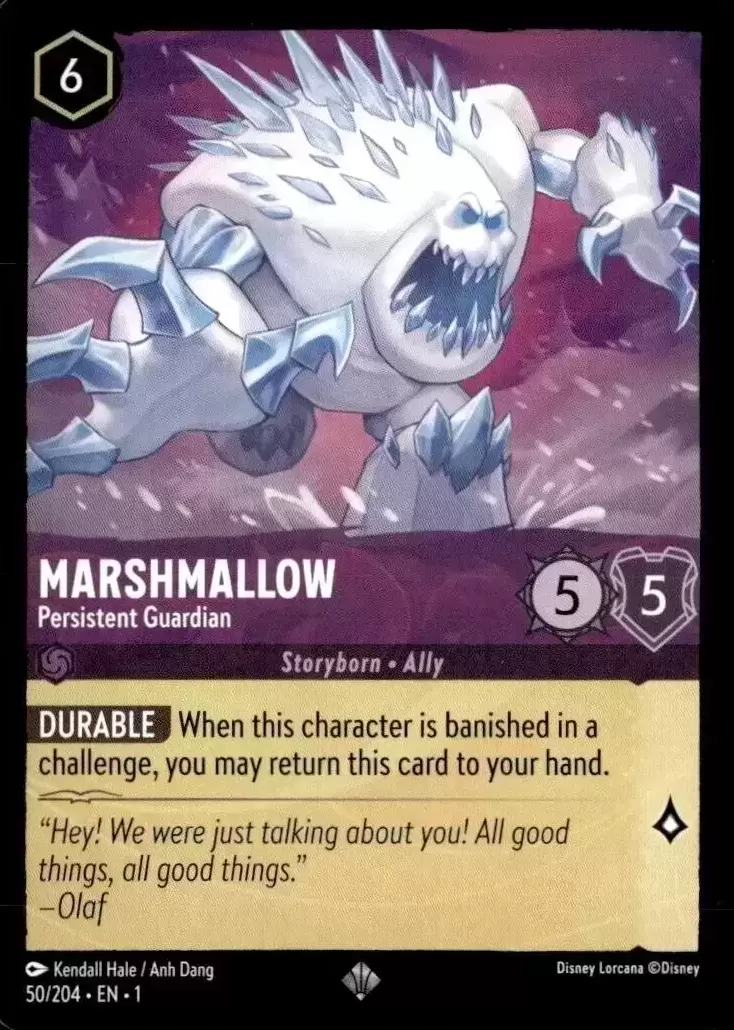 The First Chapter - Marshmallow - Persistent Guardian - Foil