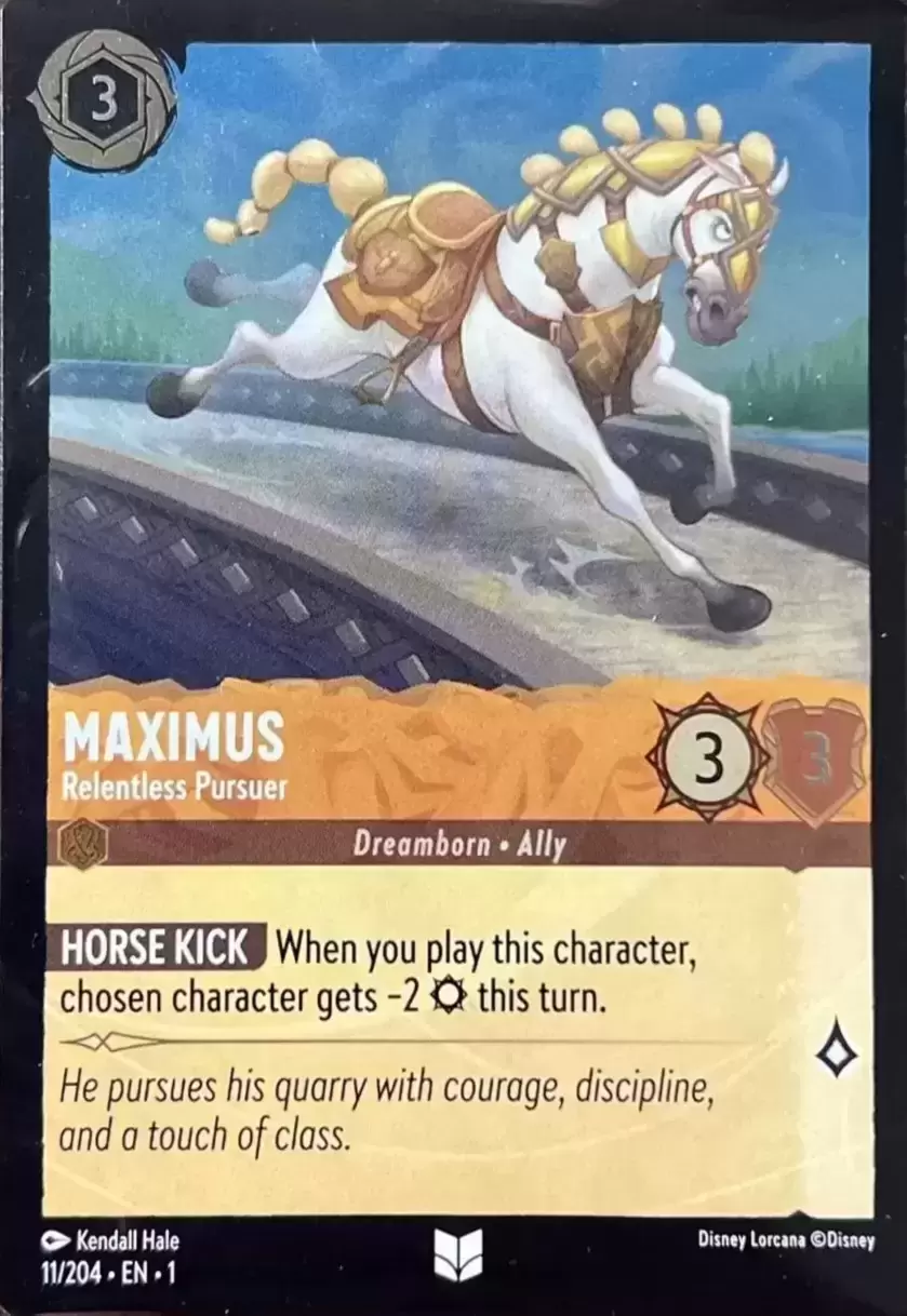 The First Chapter - Maximus - Relentless Pursuer - Foil