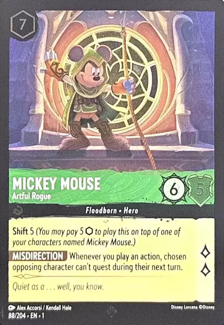 The First Chapter - Mickey Mouse - Artful Rogue - Foil