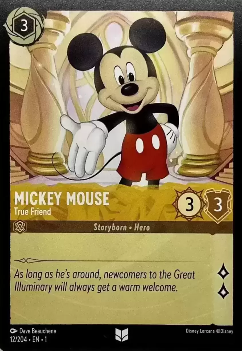 The First Chapter - Mickey Mouse - True Friend - Foil