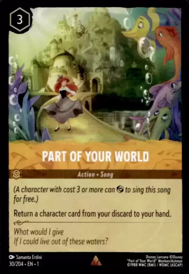 The First Chapter - Part Of Your World - Foil