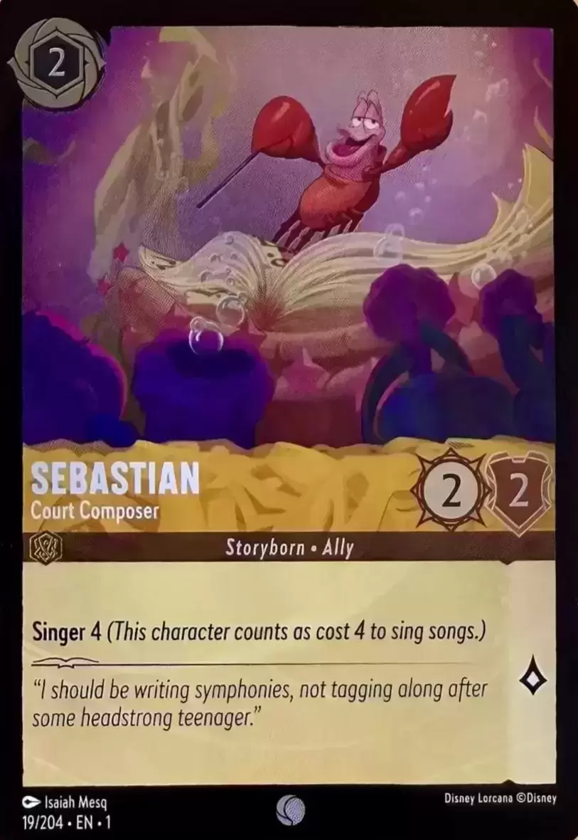 The First Chapter - Sebastian - Court Composer - Foil