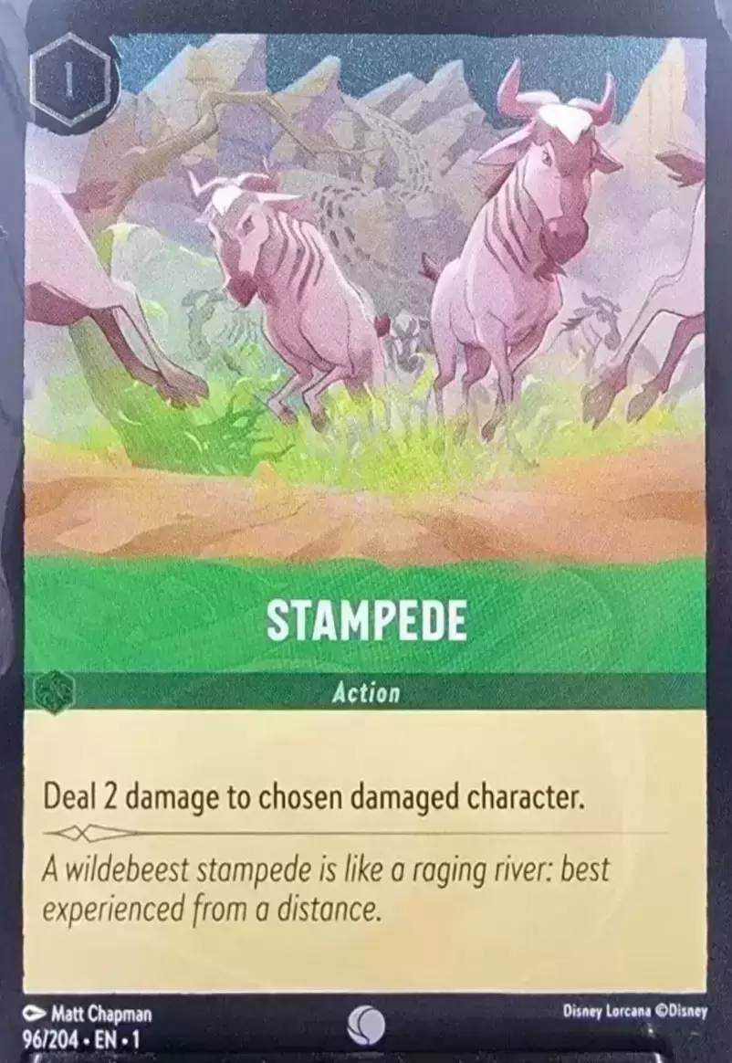 The First Chapter - Stampede - Foil