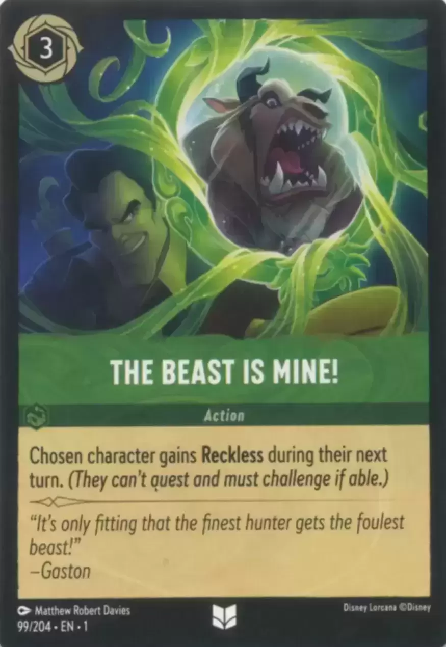 The First Chapter - The Beast Is Mine! - Foil