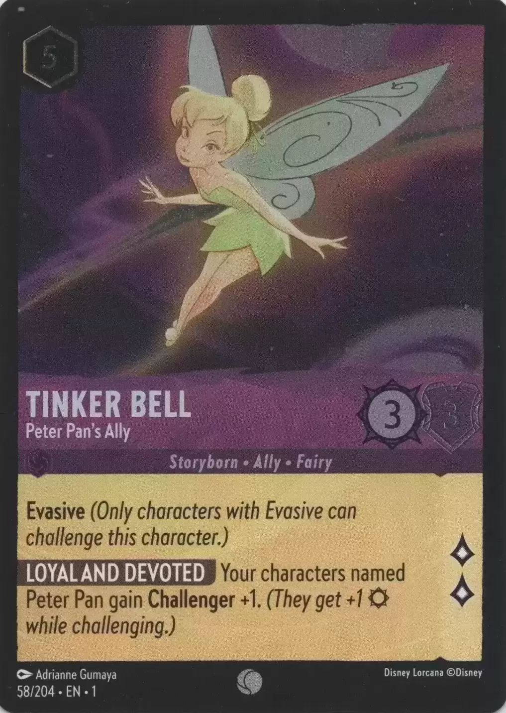 The First Chapter - Tinker Bell - Peter Pan\'s Ally - Foil
