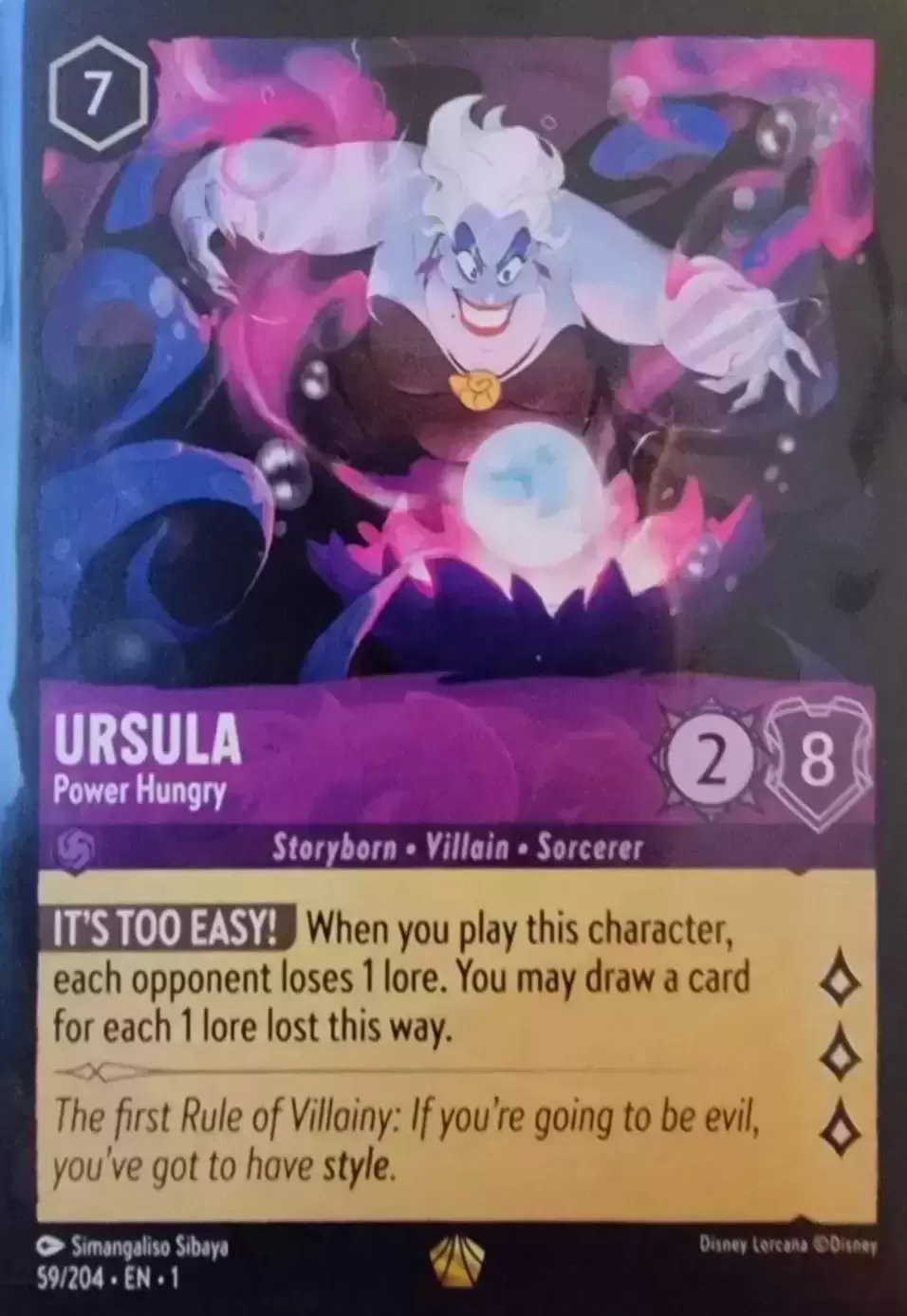 The First Chapter - Ursula - Power Hungry - Foil