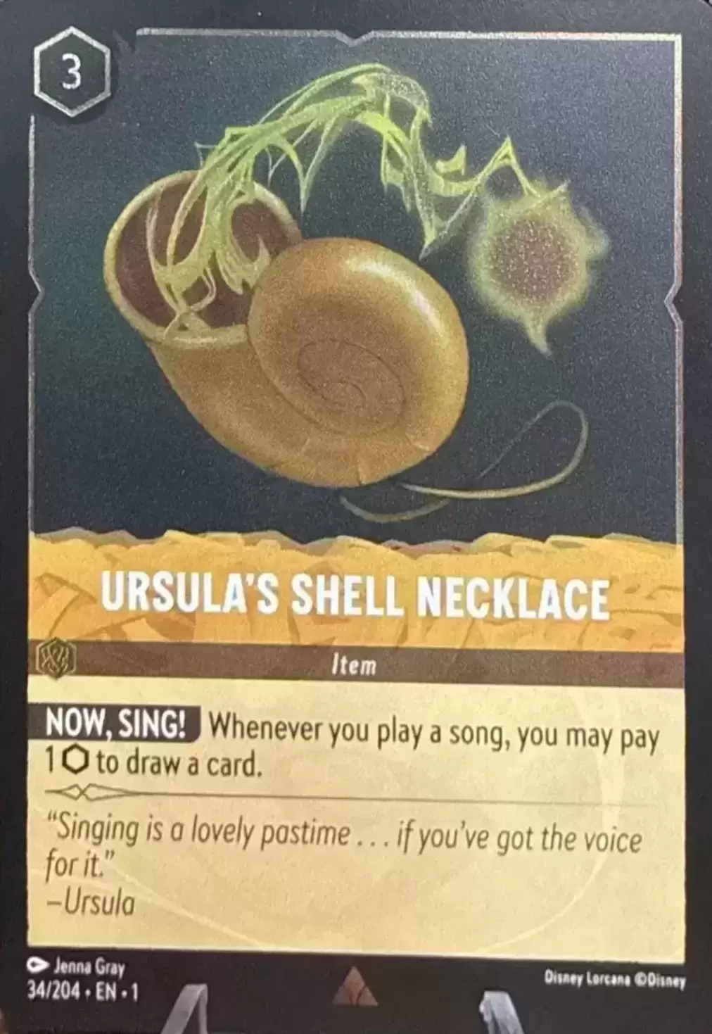 The First Chapter - Ursula\'s Shell Necklace - Foil