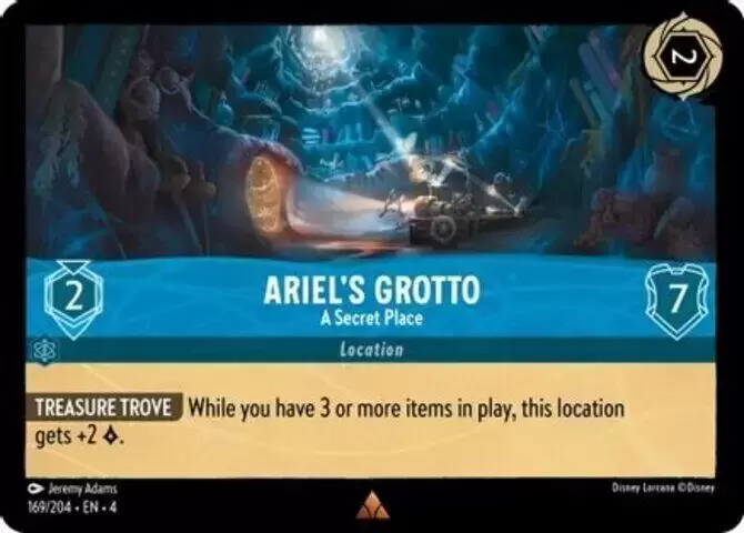 Ursula\'s Return - Ariel\'s Grotto - A Secret Place - Foil
