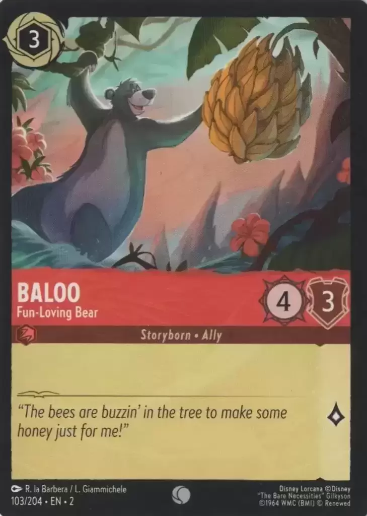 Rise of the Floodborn - Baloo - Fun-Loving Bear - Foil