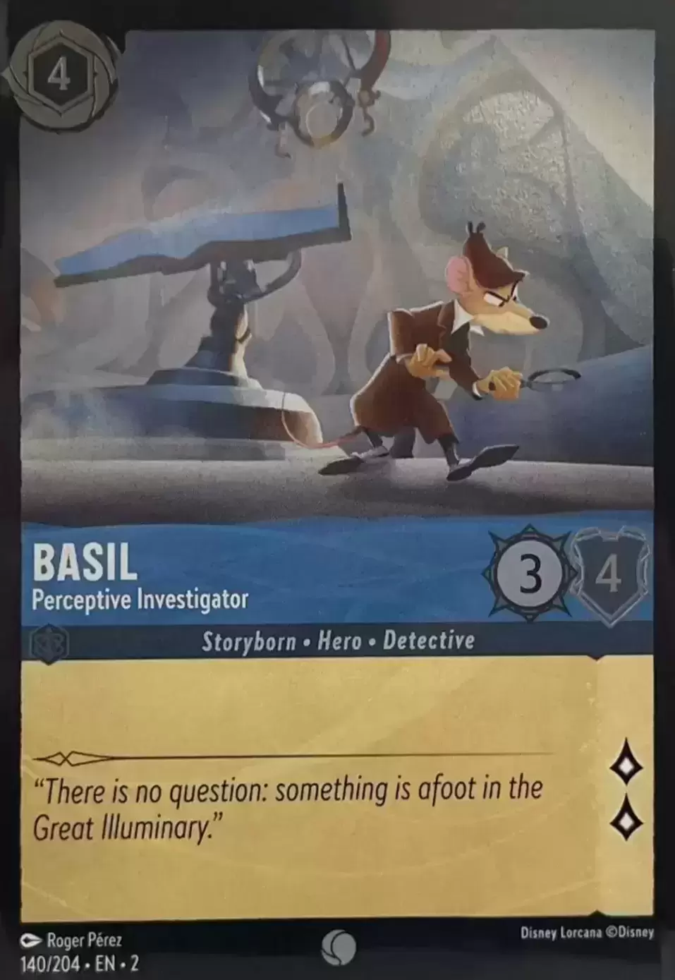 Rise of the Floodborn - Basil - Perceptive Investigator - Foil